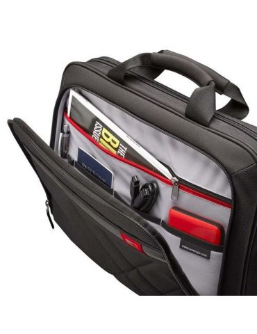 Case Logic DLC-117 Black genți pentru notebook-uri 43,9 cm (17.3") Geantă tip poștaș Negru