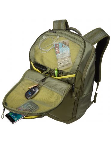Thule Chasm TCHB-115 Olivine rucsacuri Masline Nailon, Elastomer termoplastic (TPE)