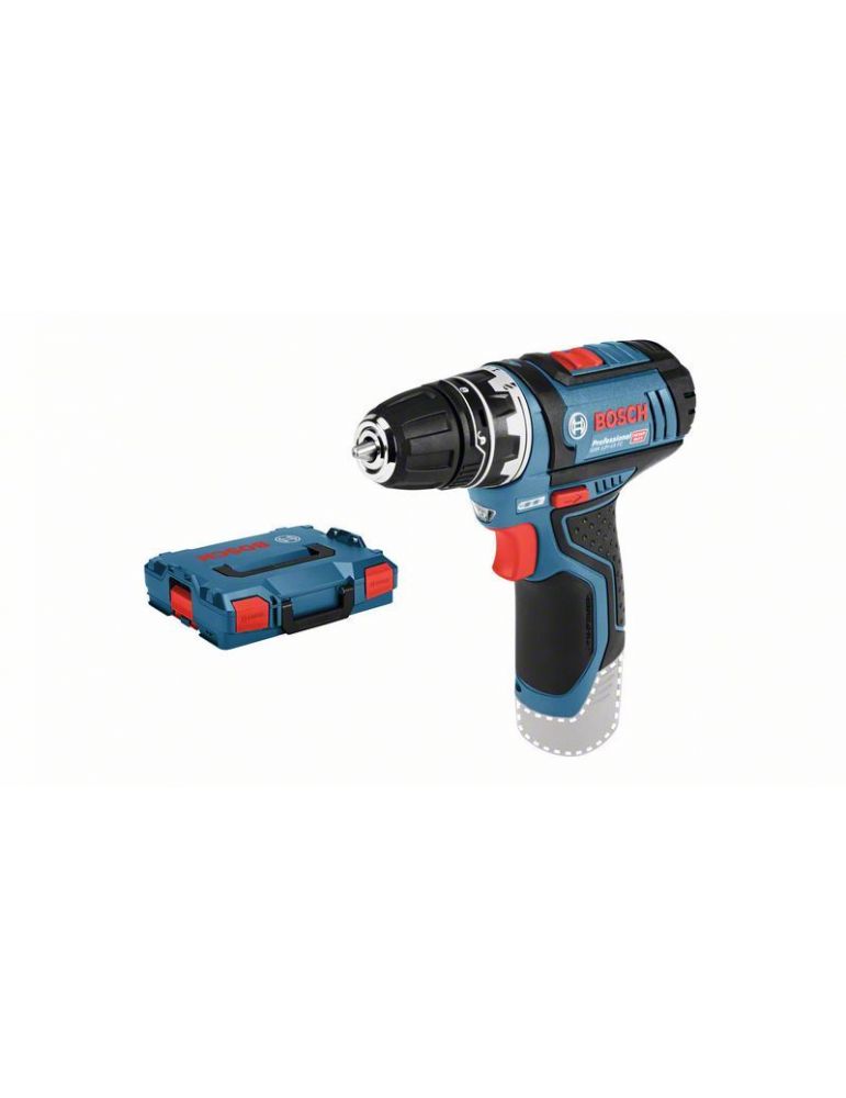Bosch GSR 12V-15 FC Masina de gaurit si insurubat cu acumulator + Adaptor mandrina GFA 12-B + LBoxx 102