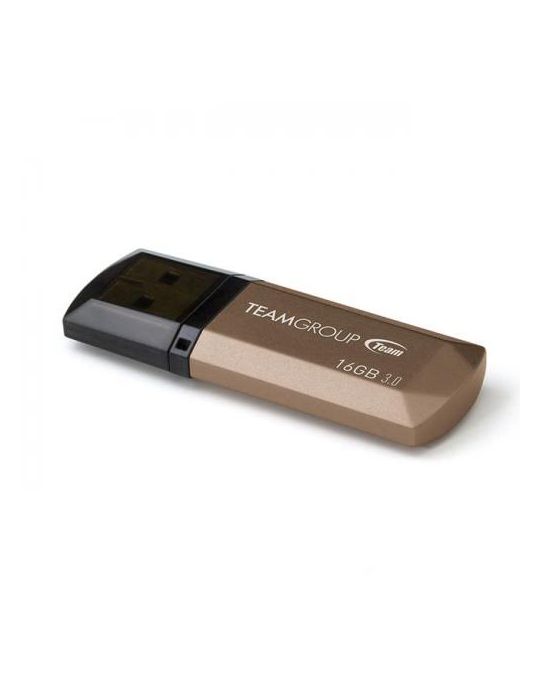 Stick memorie TeamGroup C155 16GB, USB 3.0, Gold Team group - 1