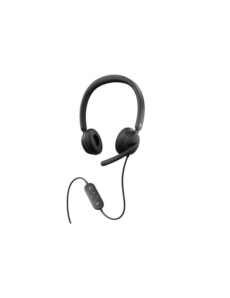 Casti cu microfon Microsoft Modern, USB-C, Black