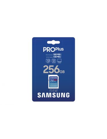 Samsung PRO Plus MB-SD256S 256 Giga Bites SDXC UHS-I Clasa 10