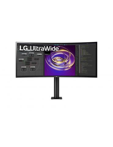 LG 34WP88C-B monitoare LCD 86,4 cm (34") 3440 x 1440 Pixel Quad HD Negru - Tik.ro
