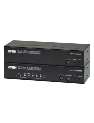 ATEN CE775 repetoare audio video Emițător & receiver AV Negru - Tik.ro