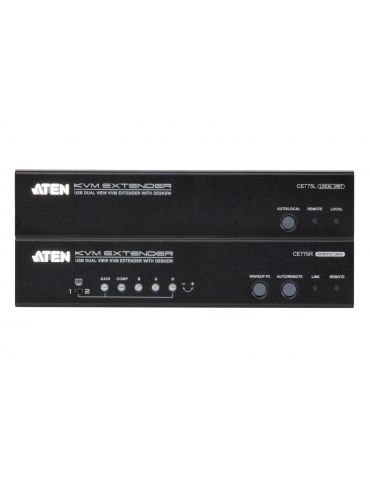 ATEN CE775 repetoare audio video Emițător & receiver AV Negru