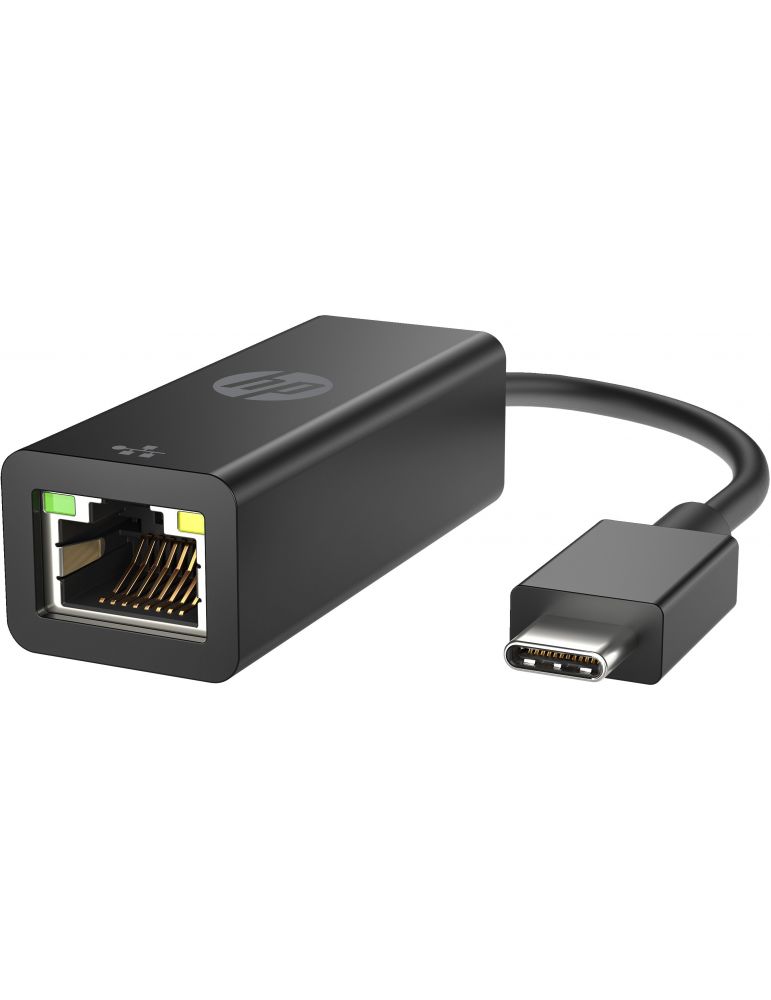 Networking Placa de retea HP 4Z534AA, USB-C - RJ45, Black