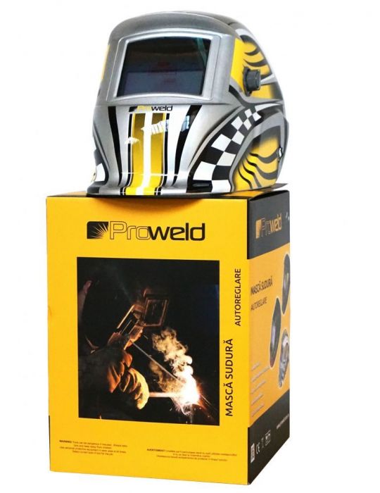 ProWELD LYG-8507A masca sudura automata LCD reglabila clasa optica 1112 Proweld - 1
