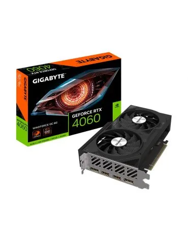 Gigabyte GeForce RTX 4060 WINDFORCE OC 8G NVIDIA 8 Giga Bites GDDR6 - Tik.ro