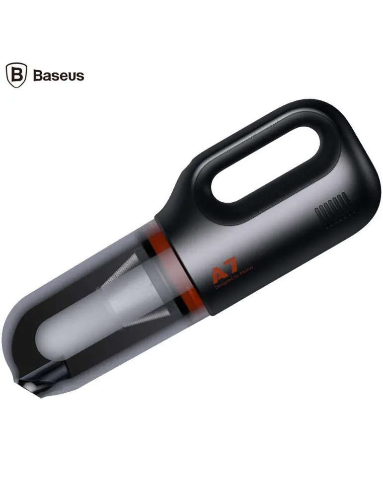 Aspirator fara fir Baseus A7, 78W, 6000 Pa, Black