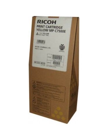 Ricoh MPC6000 7500E Yellow Toner cartuș toner 1 buc. Original Galben - Tik.ro