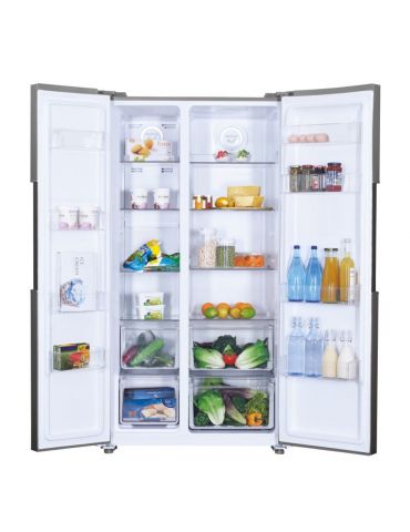 Candy CHSVN 174X frigidere cu unități alipite (side by side) De sine stătător 532 L E Din oţel inoxidabil