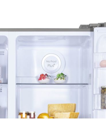 Candy CHSVN 174X frigidere cu unități alipite (side by side) De sine stătător 532 L E Din oţel inoxidabil