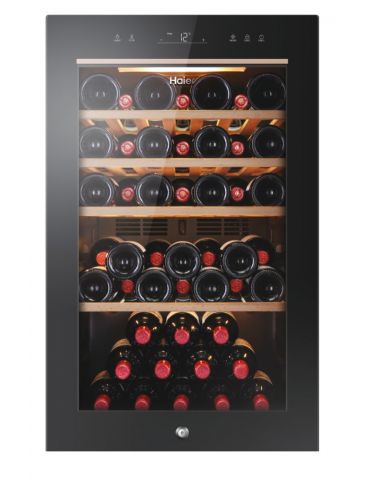 Haier Wine Bank 50 Serie 5 HWS49GA Răcitoare pentru vin cu compresor De sine stătător Negru 49 sticlă(sticle)