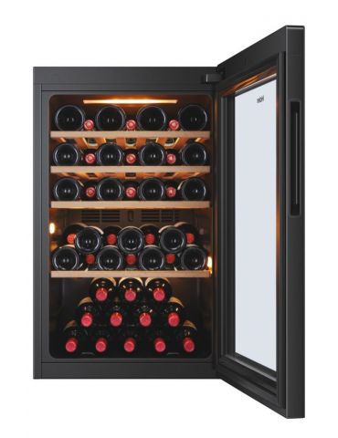 Haier Wine Bank 50 Serie 5 HWS49GA Răcitoare pentru vin cu compresor De sine stătător Negru 49 sticlă(sticle)