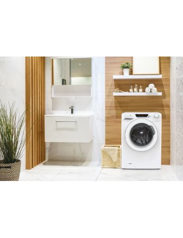 Candy Ultra Hygiene HES 1410TWME 1-S mașini de spălat Încărcare frontală 10 kilograme 1400 RPM A Alb