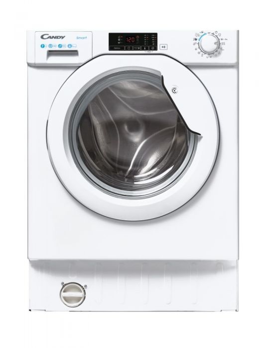 Candy Smart CBW 27D1E-S mașini de spălat Încărcare frontală 7 kilograme 1200 RPM D Alb
