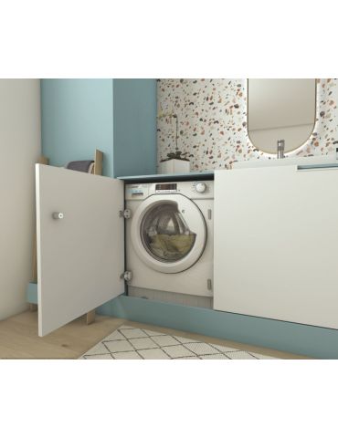 Candy Smart CBW 27D1E-S mașini de spălat Încărcare frontală 7 kilograme 1200 RPM D Alb