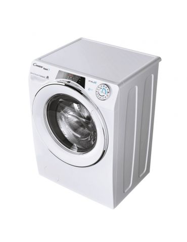 Candy ROW4854DWMCE 1-S uscătoare pentru mașini de spălat De sine stătător Încărcare frontală Alb D