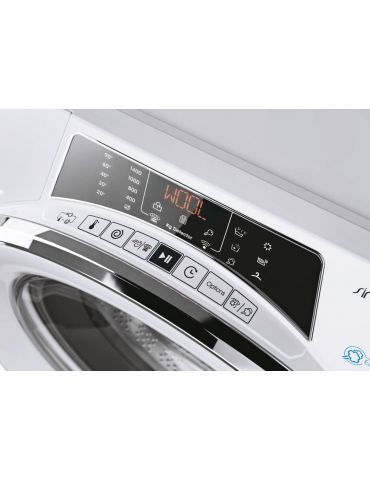 Candy ROW4854DWMCE 1-S uscătoare pentru mașini de spălat De sine stătător Încărcare frontală Alb D