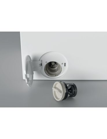 Candy ROW4854DWMCE 1-S uscătoare pentru mașini de spălat De sine stătător Încărcare frontală Alb D