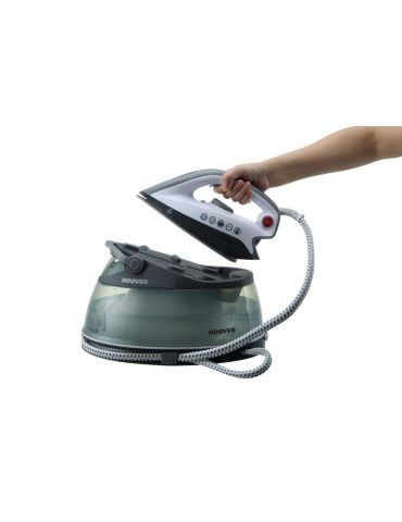 Hoover IronVision 360° PRB2500B 011 2 L Talpă a fierului de călcat ceramică Gri, Transparente