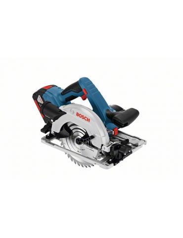Bosch GKS 18V-57 G Ferastrau circular cu acumulatori Li-ion 18V 165mm + 2 x Acumulatori GBA 18V 5.0Ah  + Incarcator rapid GAL 18 - Tik.ro