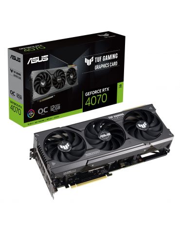 ASUS TUF Gaming TUF-RTX4070-O12G-GAMING NVIDIA GeForce RTX 4070 12 Giga Bites GDDR6X