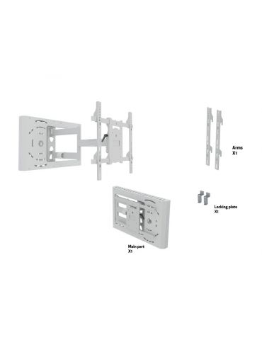 Multibrackets 0204 sistem montare TV 177,8 cm (70") Alb