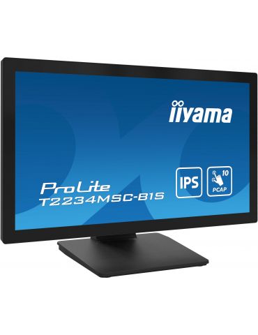 iiyama ProLite T2234MSC-B1S monitoare LCD 54,6 cm (21.5") 1920 x 1080 Pixel Full HD Ecran tactil Negru