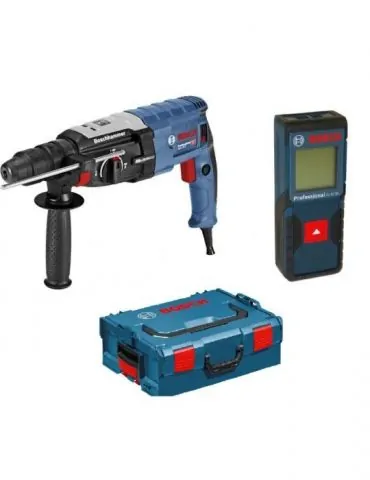 Bosch GBH 2-28 F Ciocan rotopercutor 880W SDS-plus + GLM 30 Telemetru cu laser + L-Boxx Bosch - 1 - Tik.ro