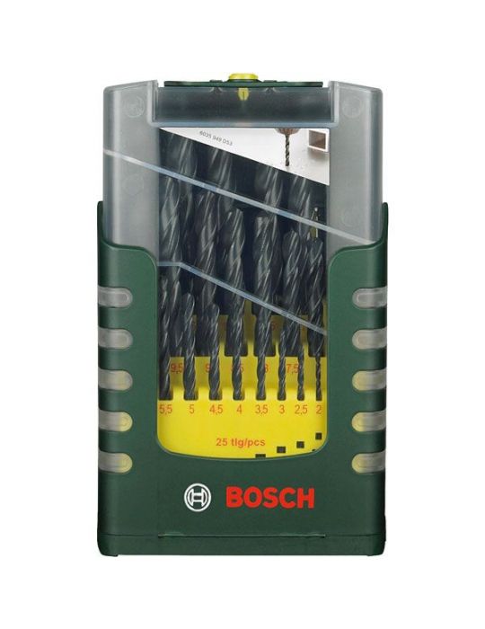 Bosch Caseta 25 burghie HSS-R metal 1-13mm Bosch - 1
