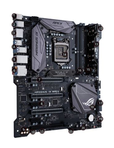 ASUS ROG MAXIMUS IX APEX Intel® Z270 ATX - Tik.ro
