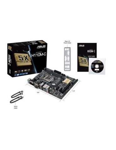ASUS H110M-C CSM plăci de bază Intel® H110 LGA 1150 (Mufă H4) micro-ATX