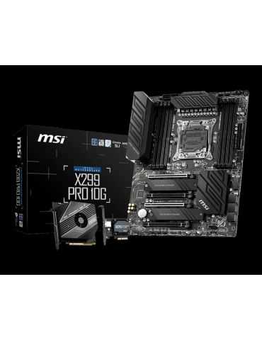 Placa de baza msi x299 pro 10g  model name x299 Msi - 1