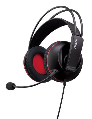 ASUS Cerberus Căști Prin cablu Bandă de fixare pe cap Gaming Negru, Roşu - Tik.ro