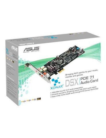 ASUS Xonar DSX Intern 7.1 canale PCI-E
