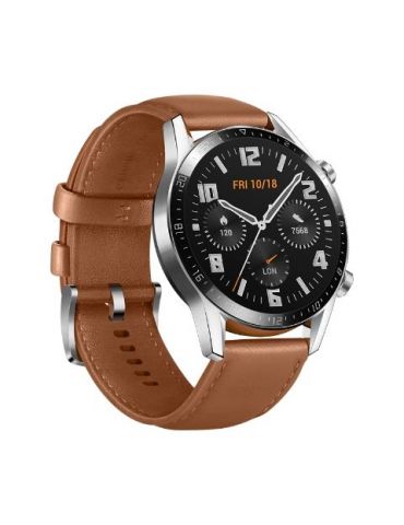 Huawei Watch GT 2 3,53 cm (1.39") AMOLED 46 milimetri Digitală 454 x 454 Pixel Ecran tactil Din oţel inoxidabil GPS - Tik.ro