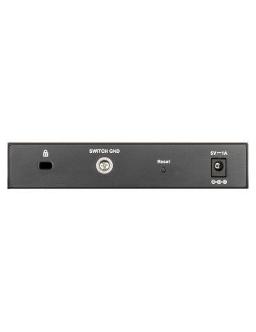 D-Link DGS-1100-08V2 switch-uri Gestionate L2 Gigabit Ethernet (10 100 1000) Negru