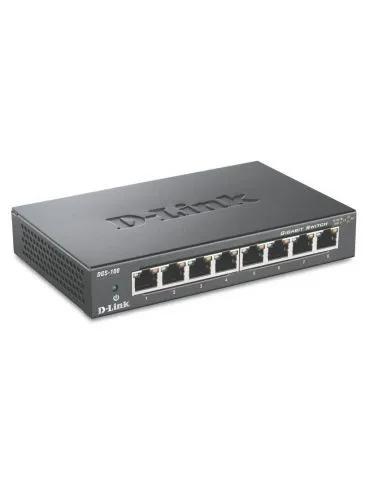 D-Link DGS-108 Negru - Tik.ro