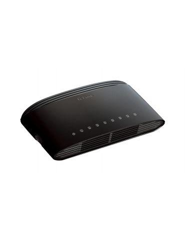 D-Link DES-1008D Fara management Fast Ethernet (10 100) Negru