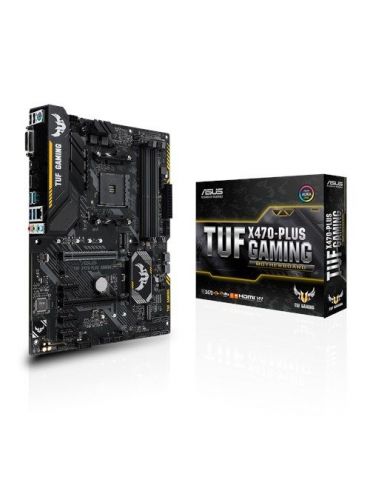 ASUS TUF X470-PLUS GAMING AMD X470 Mufă AM4 ATX - Tik.ro
