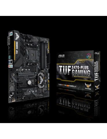 ASUS TUF X470-PLUS GAMING AMD X470 Mufă AM4 ATX
