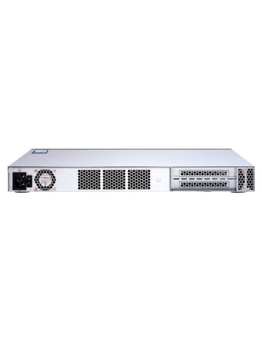 QNAP QGD-1600P Gestionate Gigabit Ethernet (10 100 1000) Power over Ethernet (PoE) Suport 1U Negru, Gri