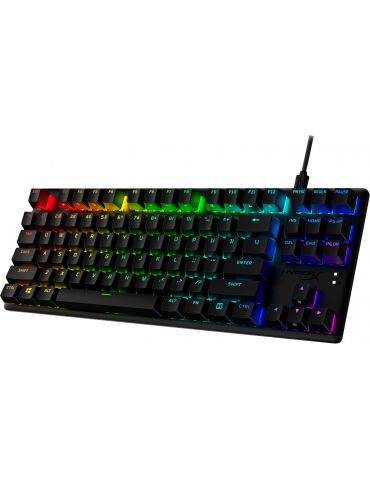 HyperX Alloy Origins Core PBT HX albastru - Tastatură mecanică pentru jocuri