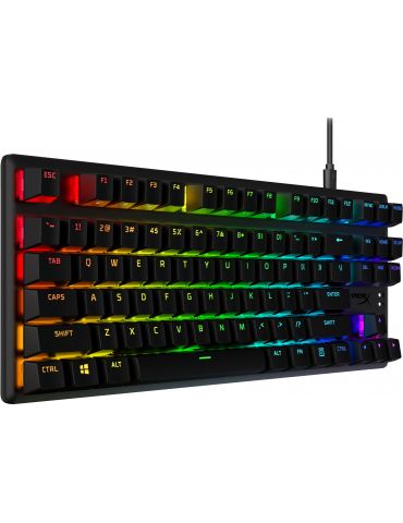 HyperX Alloy Origins Core PBT HX albastru - Tastatură mecanică pentru jocuri