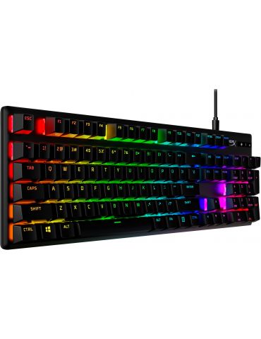 HyperX Alloy Origins PBT HX albastru - Tastatură mecanică pentru jocuri