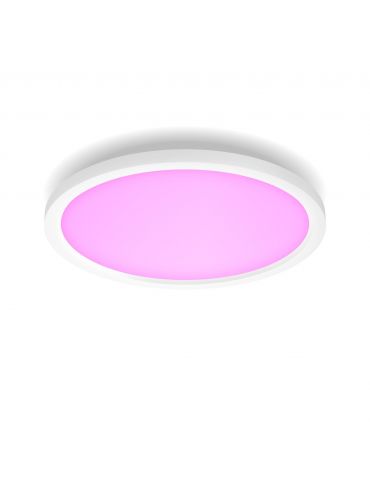 Philips Hue cu ambianță albă și color Panou rotund Surimu - Tik.ro
