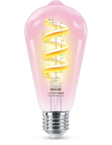 Philips 8720169165816 instrument de iluminare smart Bec inteligent 6,3 W Transparente Wi-Fi Bluetooth