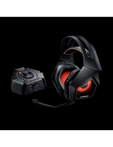 ASUS Strix 7.1 Căști Prin cablu Bandă de fixare pe cap Gaming Negru