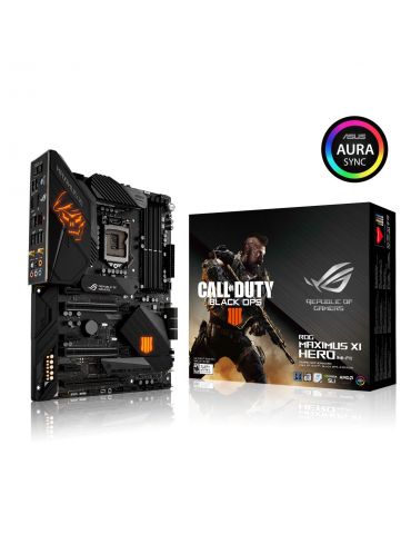ASUS ROG MAXIMUS XI HERO (WI-FI) Call of Duty - Black Ops 4 Edition Intel Z390 LGA 1150 (Mufă H4) ATX
